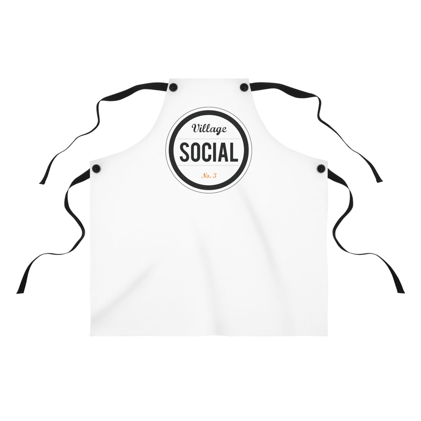Village Social Apron - Perfect for Home Chefs & Baking Enthusiasts