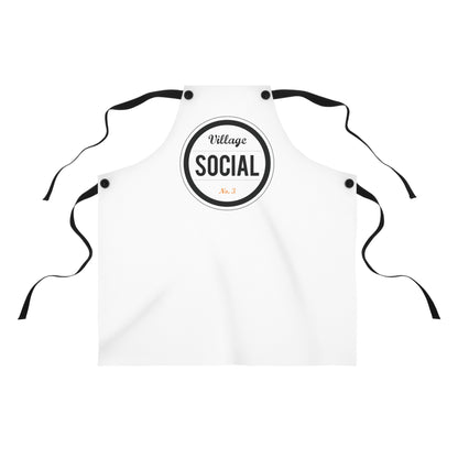 Village Social Apron - Perfect for Home Chefs & Baking Enthusiasts