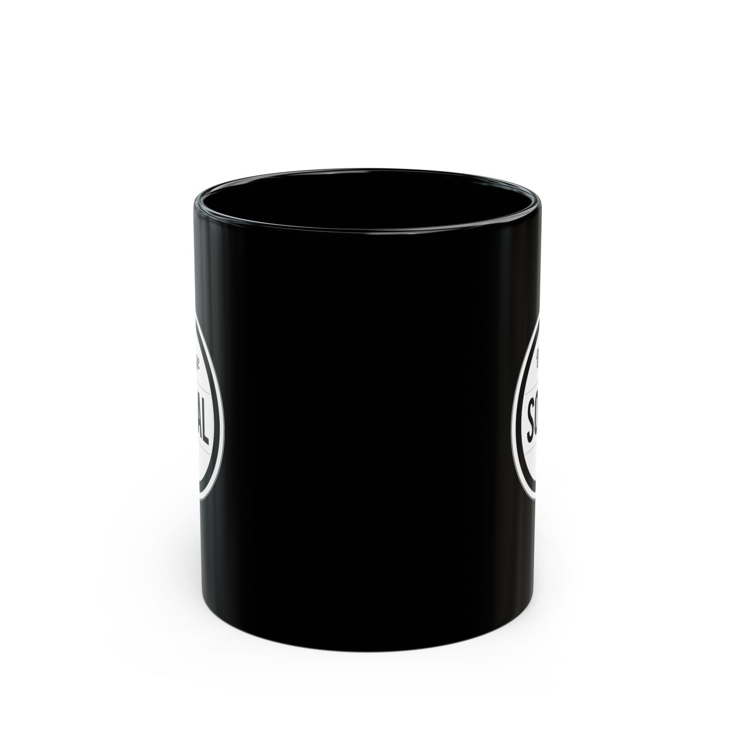 Mug - Village Socials Classic Logo Black Mug